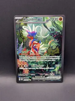Koraidon ex 247/198 SIR Scarlet & Violet Base Set SPECIAL ILLUSTRATION Pokemon - Image 1
