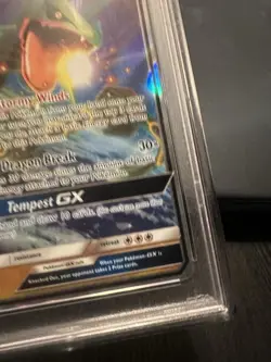2018 Pokemon Sun & Moon Celestial Storm #109 Rayquaza GX PSA 9 MINT - Image 4