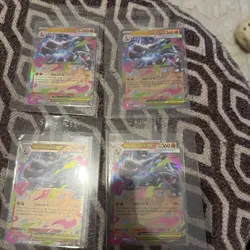 Pokemon TCG Mega Charizard x Ex 13/94 Ultra Rare Phantasmal Flames x4 - Image 1
