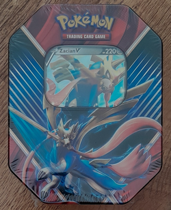 Pokemon Legends of Galar Zamazenta V & Zacian V Tins Factory Sealed 820650807787 - Image 5