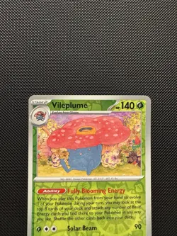 Pokemon TCG Vileplume 045/165 Sv: Scarlet & Violet 151 Reverse Holo Near Mint - Image 3
