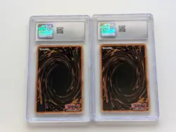 2003 YU-GI-OH! PROMO DOR-002/003 BETA & GAMMA THE MAGNET WARRIORS CGC 6 - Image 2