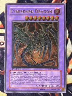 Yugioh: Cyberdark Dragon - CDIP-EN035 - Ultimate Rare - 1st Edition - MP - Image 1