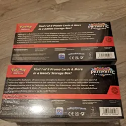 Pokemon TCG Prismatic Evolutions 2x Surprise Box New Sealed - Image 3