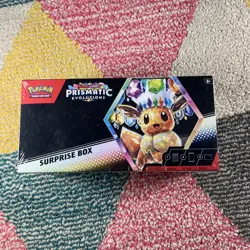 Pokemon TCG Scarlet & Violet Prismatic Evolutions Surprise Box New & Sealed - Image 1