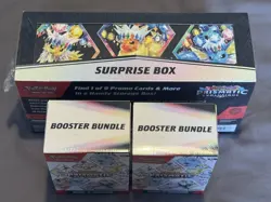 Pokemon Prismatic Evolutions 2x Booster Bundle + 1x Surprise Box - New & Sealed - Image 3