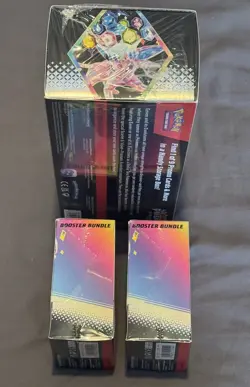 Pokemon Prismatic Evolutions 2x Booster Bundle + 1x Surprise Box - New & Sealed - Image 5