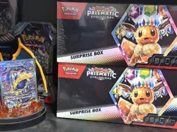 Pokemon Prismatic Evolutions Surprise box - Lot of 2 boxes. Brand New Sealed - Image 1