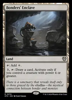 Mint/Near-Mint, English - 4 x MTG Bonders' Enclave Commander: Outlaws of Thunder - Image 1