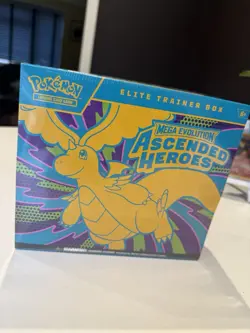 Pokemon Mega Evolution Ascended Heroes ETB (English, New & Factory Sealed) - Image 1