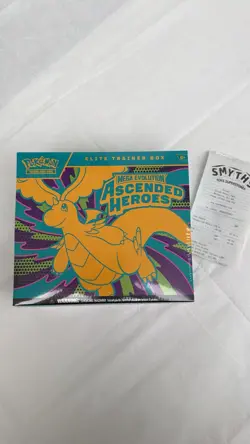 Pokemon TCG Ascended Heroes ETB Elite Trainer Box - Brand New & Factory Sealed - Image 1