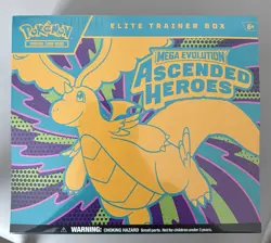 Pokemon TCG: Ascended Heroes ETB Factory Sealed Brand New - Image 1