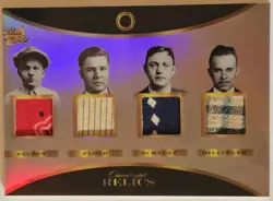 2025 Pieces of the Past Villains #496 Nelson, Floyd, Schultz, Dillinger Relic - Image 1