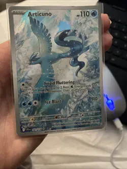 Pokemon TCG Articuno Card Journey Together 161/159 Special Illustration Rare NM - Image 1