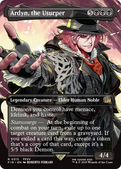 MTG Ardyn, the Usurper FIN #315 Rare - Image 1