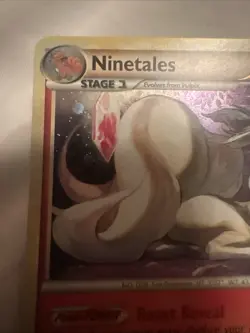 POKEMON TCG NINETALES 17/95 HOLO RARE EXCELLENT HGSS CALL OF LEGENDS - Image 3