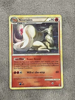 Pokemon TCG Ninetales Call of Legends 17/95 Holo Holo Rare - Image 1