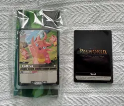 Palworld Official Card Game TCG Demo Deck Sealed & Soul Promo Card C2E2 - Image 1