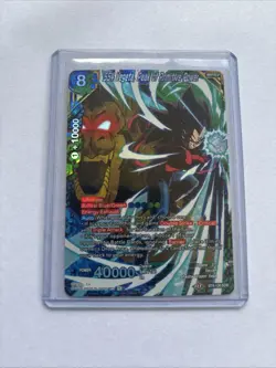 Bandai Dragon Ball Super Card Game SS4 Vegeta BT8-136 SCR Secret Rare Foil - Image 1