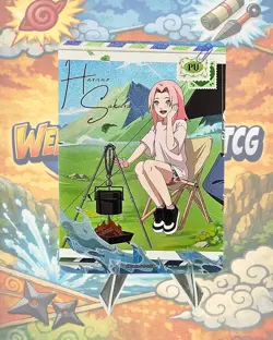 Sakura Haruno NRSA01-PU-002L4 English Naruto Kayou Card Heavens Scroll - Image 1