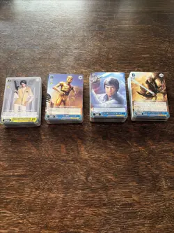 194x Star Wars Weiss Schwarz Japanese TCG Job Lot - Common Card Bulk SW/S49 - Image 1