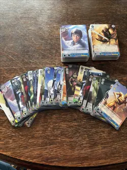 194x Star Wars Weiss Schwarz Japanese TCG Job Lot - Common Card Bulk SW/S49 - Image 5