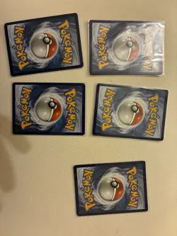Pokemon TCG 5 Card Lot - Foil Ethan, Acerola, Pikachu, Mega Gengar - Image 2