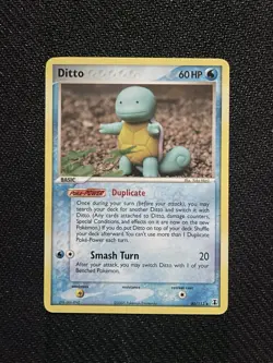 Pokemon Ditto - Squirtle 40/113 EX Delta Species Regular English Card 2005 - Image 1