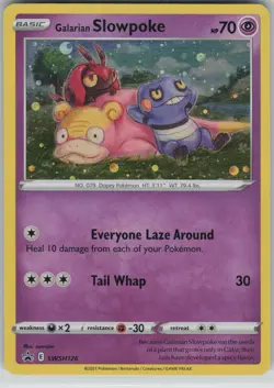 Galarian Slowpoke Promo SWSH: Sword & Shield Promo Cards SWSH126 LP - Image 1