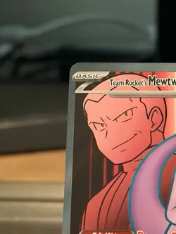 Team Rockets Mewtwo EX Holo Ultra Rare Card 213/182 Sv10: Destined Rivals Mint - Image 2