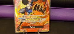 Sabo (P-105) (SP) - Adventure on Kami's Island (OP15-EB04) TCG English Card - Image 3