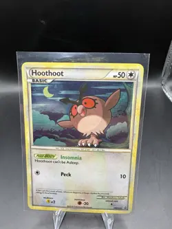 Hoothoot HGSS05 Black Star Promo 2010 Holo Foil Rare Pokemon TCG Card - Image 1