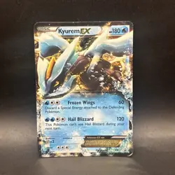 Kyurem EX BW37 Black & White Black Star Promo Holo Pokemon Card - Image 1