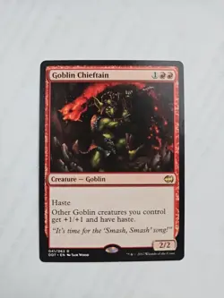 Goblin Chieftain Duel Decks: Merfolk vs. Goblins Regular - Image 1