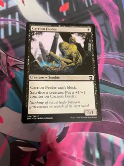 MTG - CARRION FEEDER - COMMON - EMA - NM - Image 1