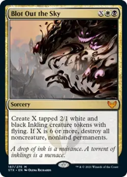 Mint/Near-Mint, English - 4 x MTG Blot Out the Sky Strixhaven: School of Mages - Image 1