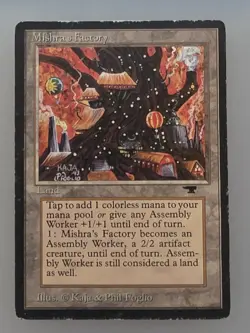 Mishra's Factory (Autumn) - MTG: Magic the Gathering - Antiquities - HP+ - Image 1