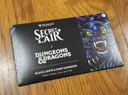 MTG Secret Lair Black Lights & Dark Dungeons Foil Edition - Sealed - Image 1