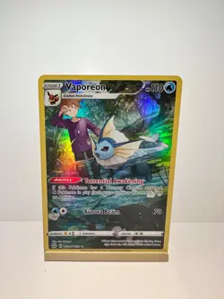 Vaporeon TG02/TG30 Holo Brilliant Stars Trainer Gallery Pokemon NM - Image 1