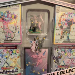 Pokemon TCG: Prismatic Evolutions Premium Figure Collection Sealed Box - Image 2