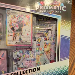 Pokemon TCG: Prismatic Evolutions Premium Figure Collection Sealed Box - Image 3