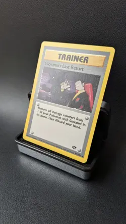 Pokemon TCG Giovanni's Last Resort Mint Gym Challenge 105/132 LP - Image 3