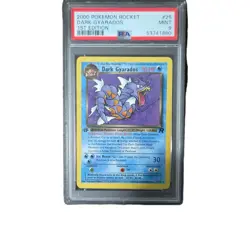 Pokemon Dark Gyarados Team Rocket 1st Edition PSA 9 #25/82 Rare 2000 - Image 1