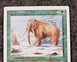 War Mammoth - Revised Edition (3ED) - MTG MINT ( NEVER played )...... (DS3D1K6) - Image 3
