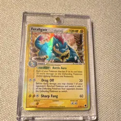 Pokemon Feraligatr EX Dragon Frontiers Delta Species Holo Rare 2/101 120 HP - Image 1
