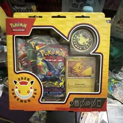 Pokemon 2026 Pokemon Day Box Pikachu Promo & Booster Packs Special Edition - Image 1