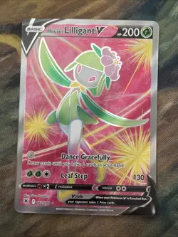 Hisuian Lilligant V (Full Art) 162/189 Astral Radiance Holo NM Pokemon - Image 1