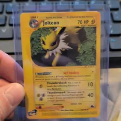 Pokemon Jolteon Skyridge 13/144 Rare Lightning Creature 70HP Stage 1 English - Image 1