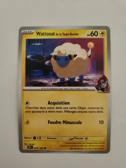 Carte Pokemon - Wattouat de la Team Rocket 072/182 - Rivalites Destinees EV10 - Image 1