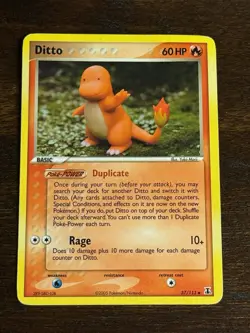 Pokemon TCG Ditto (Charmander) 37/113 Delta Species 2005 - Image 1